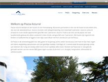 Tablet Screenshot of piazza-azzurra.com